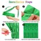 2 Pack Tinsel Backdrop, 3.28 FT x 7.05 FT Green Party Decorations, Metallic Football Backdrop Curtains Tinsel Curtains Streamer Backdrop, Party Supplies Wall Decor for Football Party Birthday